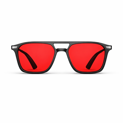 Premium Blue Light Blocking Glasses  Retro 70S Design - Easier Sleep and Migraine Relief